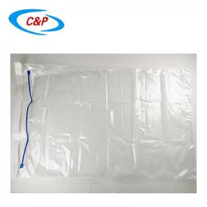 Soft PE Transparent Waterproof Fluid Collection Pouch For Operating Room