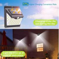 China 4000k Modern Outdoor LED Solar Wall Lights Decorative AC 110V on sale