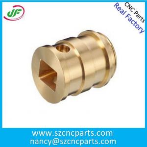 CNC Brass Lathe Turning Machine Mechanical Parts / Brass CNC Machining Parts