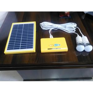 Home Solar Panel Light Kit  Solar Camping Light Kit 12 Hours AC Charging Time
