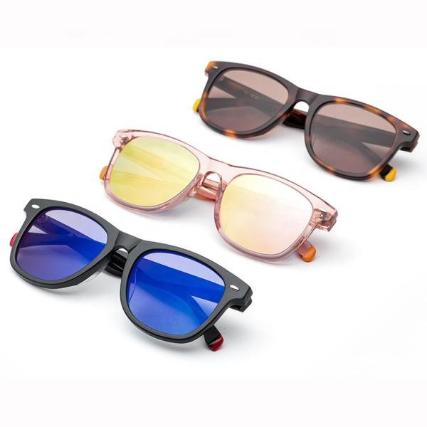 China Óculos de sol feitos sob encomenda polarizados óculos de sol de Actetate do estilo de vida do quadrado do OEM supplier