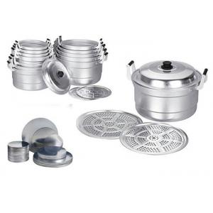 China Kitchen Aluminium Discs Circles Alloy 1050 High Strength With Silvery Color wholesale