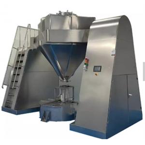 240L Pharmaceutical Chemical Square Cone Mixer Nutritional Industries Powder Mixing Machine