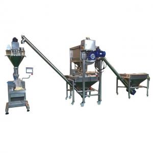 China Coffee Scrub Semi Automatic Powder Filling Machine With Load Cell 3 Phase supplier