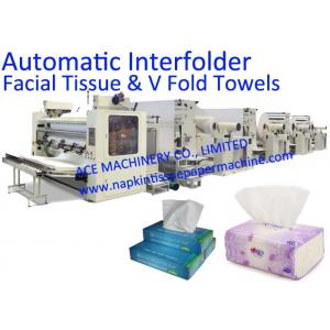 China Full Automatic Interfolder Facial Tissue Machine With Latest Technology supplier