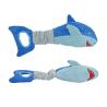 China Jouet interactif en peluche requin pour chien, jouet couineur durable à mâcher pour grands et petits chiens wholesale