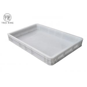 Pizza Confectionery Heavy Duty Plastic Storage Trays 600 X 400 X 120 Mm Food Grade