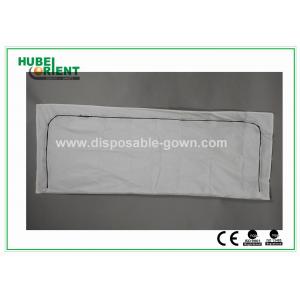 White Polypropylene / PVC Dead Disposable Body Bags For Hospital , Light Weight