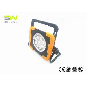 China IP65 9x3W Portable LED Flood Lights With Handle And Rotatable Magnet Stand wholesale