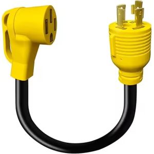China NEMA L14-30P à 14-50R Cordon d'adaptateur pour RV/EV STW 10 AWG SJTW fil pour générateurs d'énergie américains Camper de remorque de maison RV supplier