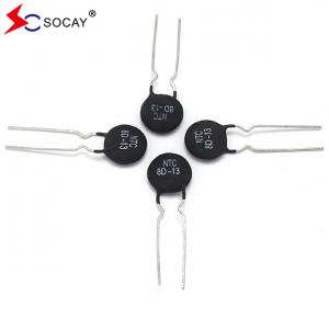 China SOCAY NTC Thermistor Winding /Thermal Resistor MF72 Serise SCN8D-13 4D 5D 10D 13mm Wide Resistance Range supplier