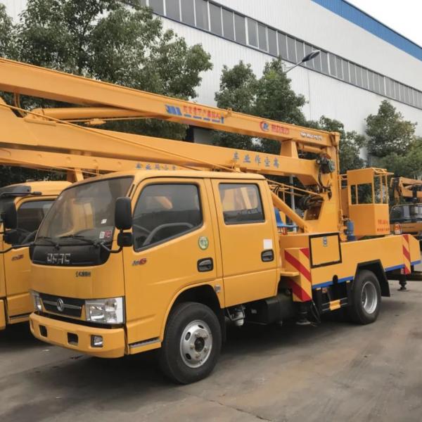 new best price dongfeng 14m aerial working platform truck for sale, wholesale