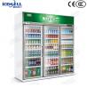 Commercial magnetic upright glass door freezer transparent glass door refrigerat