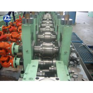 Carbon Ssteel Welded Tube Mill Machinery 8mm , Round Seamless Pipe Production