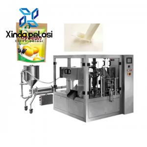 China Automatic 220V/380V Liquid Doy Pack Filling Machine For Tomato Sauce Chilli Paste Spice supplier