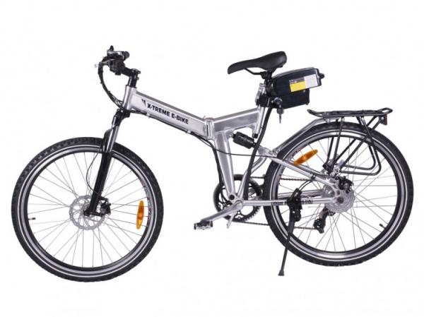 X-CURSION X-Treme 300W Folding Electric Bicycle - Lithium Power Assisted