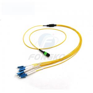 Best Price MPO Female to 8 12 24 Cores LC UPC Single Mode Breakout Cable