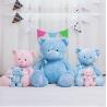 Lovely 12 Inch Blue Teddy Bear Stuffed Soft Plush Toys For Promotion Gifts