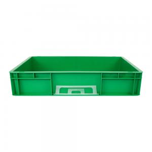 China Logistic Storage HDPE Plastic Crates for Sturdy Organization of Vegetables and Fruits supplier