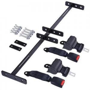 China 2 Universal Retractable Golf Cart Seat Belts Bracket Kit Compatible with EZGO Yamaha Club Car supplier