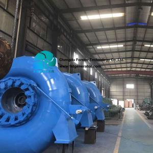 Plant Electricity Generator Fully Automated Configuration Unattended 50kw - 30mw Hydro Francis Turbine Generator For HPP
