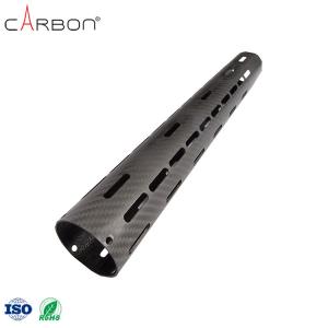 Customized Thickness Carbon Fiber Tube for Sailboat as Carrier of Chemical Activator