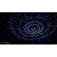 China Starry Sky Polyester Ceiling Tiles Decorative Cinema Room 600mmx600mm on sale