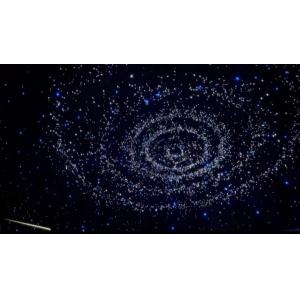 China Starry Sky Polyester Ceiling Tiles Decorative Cinema Room 600mmx600mm supplier
