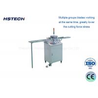 China High Speed Steel Blade Multiple Groups LED Strip Light PCB Depaneling Machine on sale