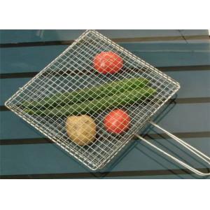 China Ss304 200*200mm Crimped Wire Mesh Tray supplier