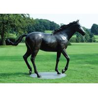 China Large Bronze Horse Sculpture , Outdoor Bronze Statues Horse Antique Design on sale