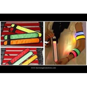 China cheap custom pvc slap bracelet,reflective slap band,PVC slap wristband wholesale