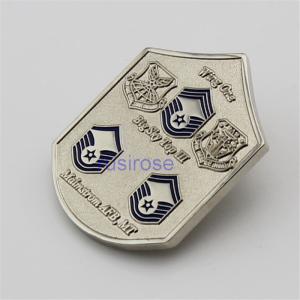 China Customized double-sided coin, custom made double-sided badge, soft metal badge, silver badge supplier