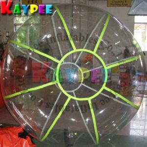 Fluorescent water ball,TIZIP zipper ball, water game Aqua fun park water zone KWB003