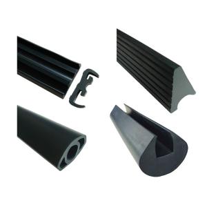 China Industrial Door Bottom Seal Strip Windproof Foam Leather With Moulding Processing Service wholesale