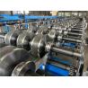 China 22KW X 2 Floor Deck Roll Forming Machine Chains Drive Guide Rail Structure wholesale