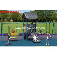 China Imported LLDPE Playground Swing Sets Outdoor Childrens Swing Sets on sale