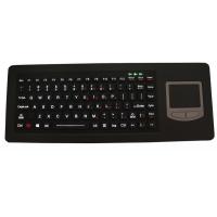 Ruggedized Silicone Keyboard Rubber with Rugged Touchpad Metal Housing