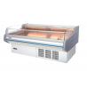 Energy Saving Meat Display Freezer With Flip Or Non - Flip Cover Color Steel