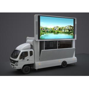 High Brightness Outdoor P6 LED Truck Display Mobile Advertising Screen 2 Years Warranty