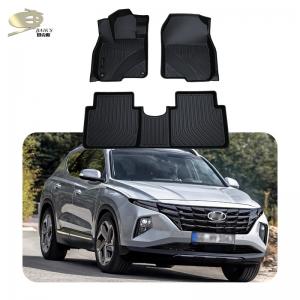 TPE Rubber Carpet Car Floor Mats For Hyundai Tucson 2021 2022