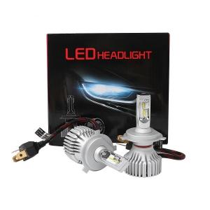 China High Power Aluminum Super Bright Led Headlight Bulbs T8 H4 60W 10000LM wholesale