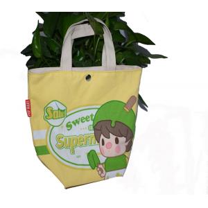 Fashion OEM portable  cotton Lunch  bag customize  canvas women Shopping  shoulder bag Tote  school bag for kids