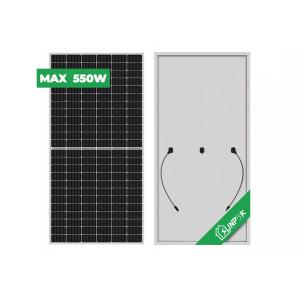 China Black 450W 500W 550W Mono PV Panels Monocrystalline Solar Module supplier