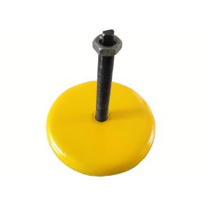 Yellow Iron Anti Vibration Leveling Pads Machine Mount  Adjustable