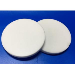 Alumina Zirconia Ceramic Wafer , Circular White Ceramic Plates For Insulation / Discs