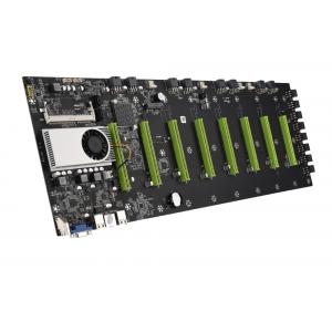 China Intel® Celeron 1037U 8 GPU Mining PC Motherboard 8 PCIE 16X 55mm Spacing supplier
