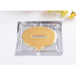 Brighten Moisturising Lip Mask , 24k Gold Collagen Lip Mask Sheet Private Label