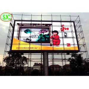 China Outdoor Advertising Led Display Screen , P6 Outdoor Led Display Epistar Chip supplier
