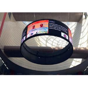 Anti Static Electricity Flexible LED Display Soft Rubber Modules Easy Front Maintenance Screen